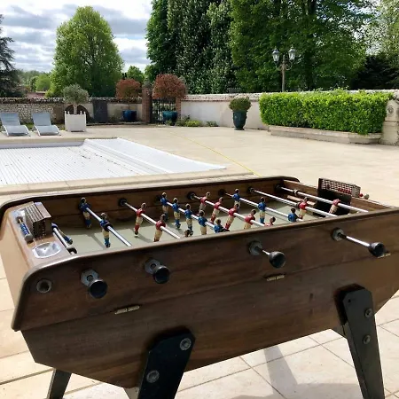 Semesterbostad Grande D'exception En Normandie Tennis, Piscine, Jacuzzi, Salle De Fitness Muids