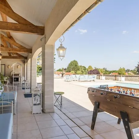 Grande D'exception En Normandie Tennis, Piscine, Jacuzzi, Salle De Fitness Semesterbostad Muids